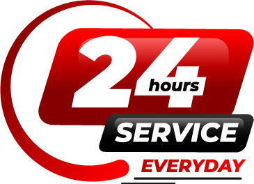 24 hour service, every day